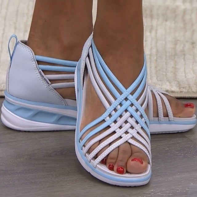 Lykke | Premium støddæmpende sål let, åndbar sandal